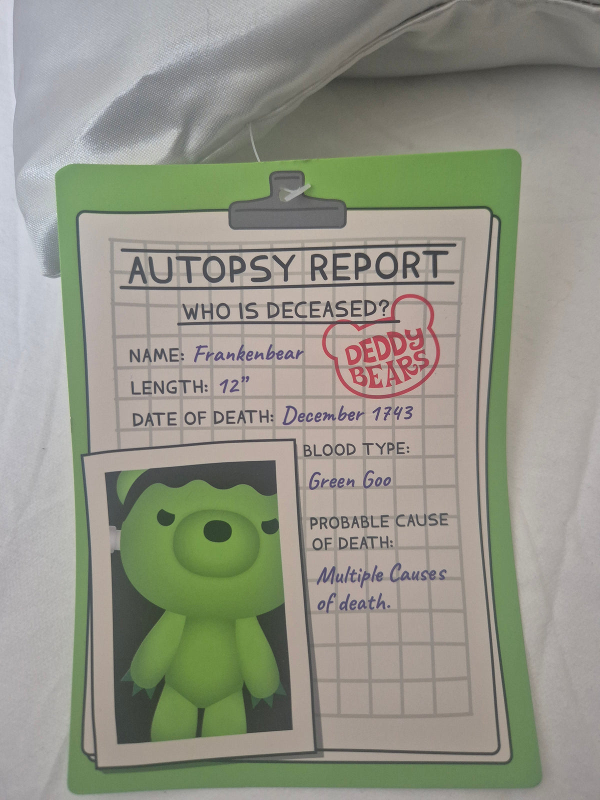 Deddy Bear Frankenbear